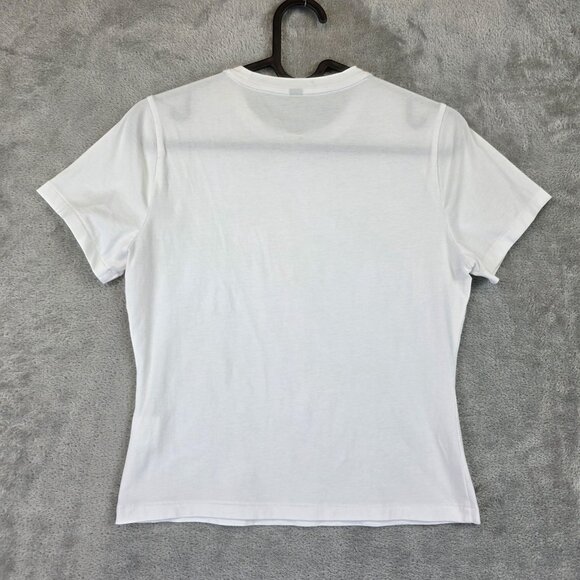 Vuori Shirt Womens Small White VW1168 Short Sleeve Crewneck Athletic Tee Top - Picture 9 of 9